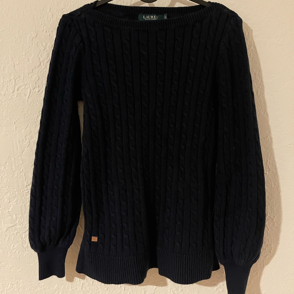 Lauren by Ralph Lauren blue sweater